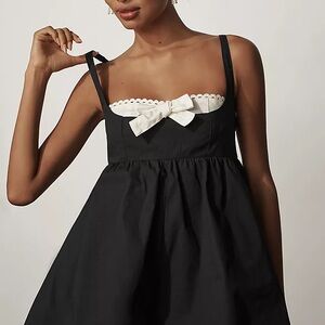 Maeve Layered Bustier Romper